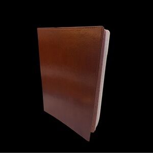 Leather notebook NEW